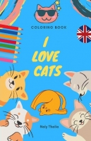 I love Cats: Coloring book